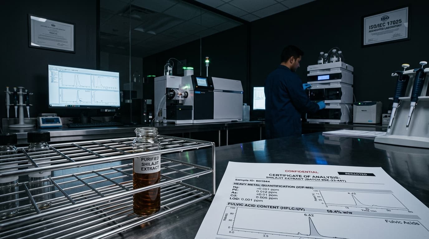 ISO 17025 Analytical Testing Laboratory with ICP-MS and HPLC